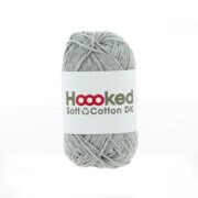 Hoooked Soft Cotton DK 50g - New York Grey