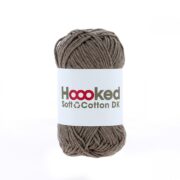 Hoooked Soft Cotton DK 50g - Lisbon Tan
