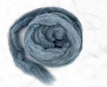 Carded Corriedale Wool Sliver 100g - Comet