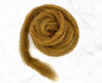 Carded Corriedale Wool Sliver 100g - Sombrero