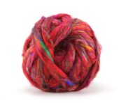Sari Silk Roving 100g - Salsa