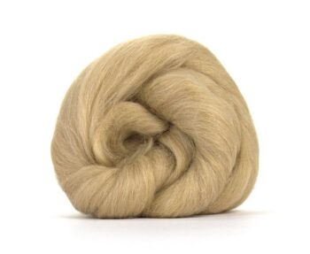 Fawn Baby Alpaca Roving 100g