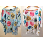 Frill Hem Cotton Top