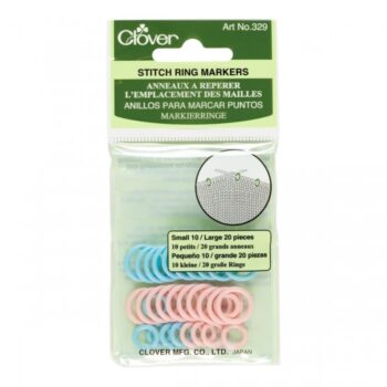 Clover Stitch Ring Markers