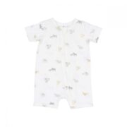 Bebe Safari Short Sleeve Romper