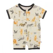 Fox & Finch Rahh Print Shortie Romper