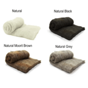 Carded Shetland Batt 200g