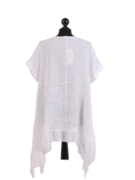 made_in_italy_plain_hanky_silk_hem_linen_tunic_top-navy