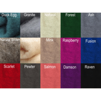 Carded Perendale Batt 200g