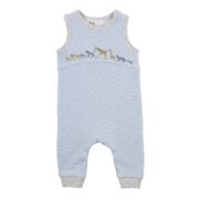 Bebe Max Stripe Safari Romper