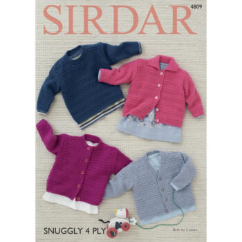 Sirdar 4 ply Jumper & Cardigan Pattern