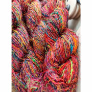 Recycled Sari Silk Yarn 150g