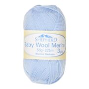 Shepherd Baby Wool Merino 3 Ply - Pastel Blue 2934