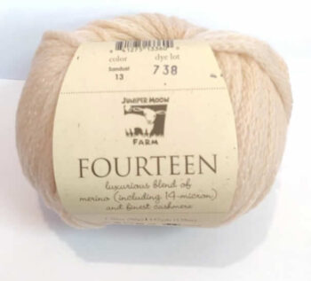 Juniper Moon Farm Fourteen Cashmere Merino - Sandust 13