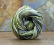 Merino Blend Wool Roving 100g Bumble Bee
