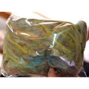 Carded Merino Wool Blend Batt 100g - Elves Garden