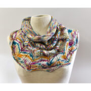 Hand Knitted Merino Wool Blend Cowl