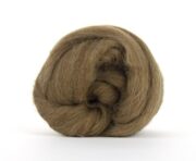 Moorit Shetland Wool Roving 100g