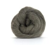 Grey Finnish Wool Roving 100g