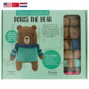Scheepjes Amigurumi Crochet Toy Kit - Boris The Bear