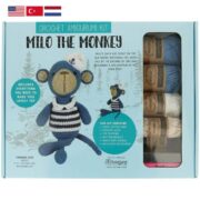 Scheepjes Amigurumi Crochet Toy Kit - Milo The Monkey