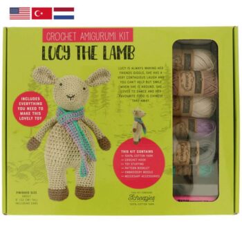 Scheepjes Amigurumi Crochet Toy Kit - Lucy The Lamb