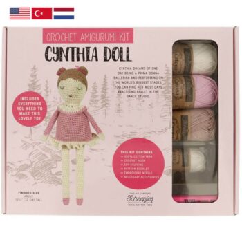 Scheepjes Amigurumi Crochet Toy Kit - Cynthia Doll