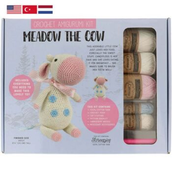 Scheepjes Amigurumi Crochet Toy Kit - Meadow The Cow