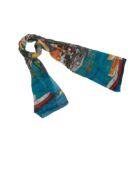 Merino & Silk Scarf - Serenity