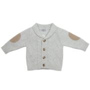 Beanstork Grey Ascot Cardigan