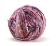 Sari Silk Roving 100g - Confetti