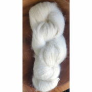 Undyed Kid Mohair & Mulberry Silk Yarn 100g