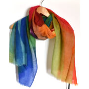 Merino Wool Scarf - City Lights