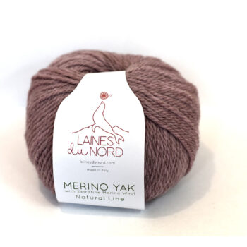 Laines Du Nord Merino Yak 50g - Old Rose 117