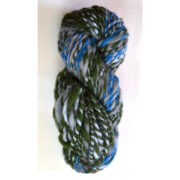Hand Spun Corriedale Wool 115g - Minty