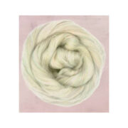 Glitzy Merino Wool Roving - Lightning