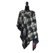 SILK+ART+SCARVES+PONCHO+PARIS+TARTAN+ROUGE+2+RRP+_165