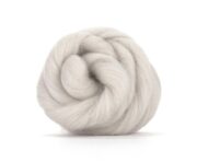 Blue Faced Leicester Wool Roving 100g - Lightning