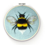 Bee In A Hoop Needle Felting Kit