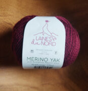 Laines Du Nord Merino Yak 50g - Plum 19