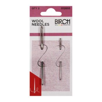 Birch Metal Yarn Needles - 2pk