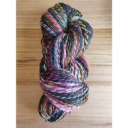 Hand Spun Merino Wool & Rainbow Nylon 265g