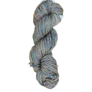 Hand Spun Merino Wool & Rainbow Nylon 125g - Cacti