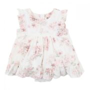 Amelie Floral Overlay Dress