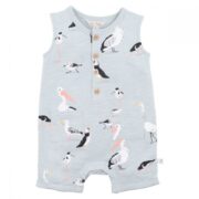 Fox & Finch Seaside Print Pocket Romper
