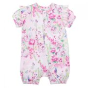 Bebe Fleur Zip Romper