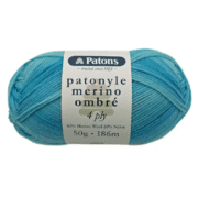 Patonyle Merino Ombre 4 Ply - Capri Waters 3337