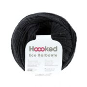 Hoooked Eco Barbante Cotton 100g - Noir