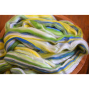 23 Micron Merino Wool Roving 100g - Pluto