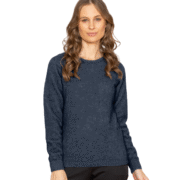 Noble Wilde Possum Merino Plain Crew Jumper